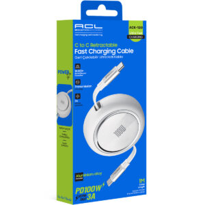 1 Metre Uzunluğunda Pd 100W 3A Geri Çekilebilir Ultra Hızlı Şarj Kablosu