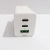 ac-100-3 65WATT 1xusb-A 2xusb-C LED Işıklı Duvar Şarj Aleti Şarj Cihazı
