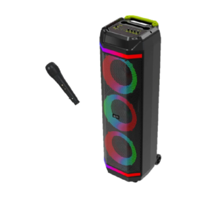3X8İNCH KARAOKE MİKROFON BLUETOOTH HOPARLÖR