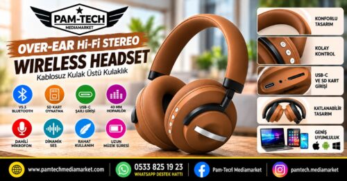 Hi-Fi Stereo Bluetooth Kulaklık