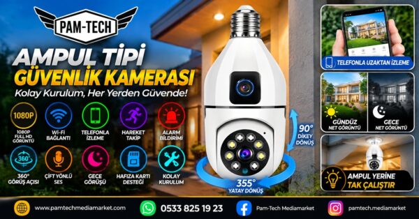 ÇİFT LENS LAMBA KAMERA