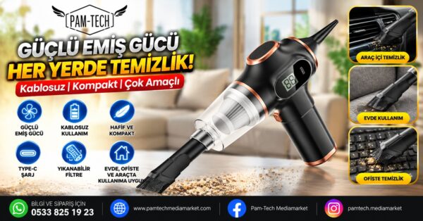 5  in 1 Şarjlı El Süpürgesi