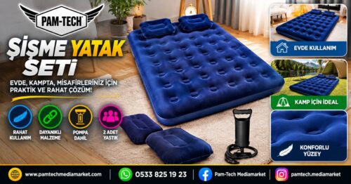 ÇİFT KİŞİLİK ŞİŞME YATAK
