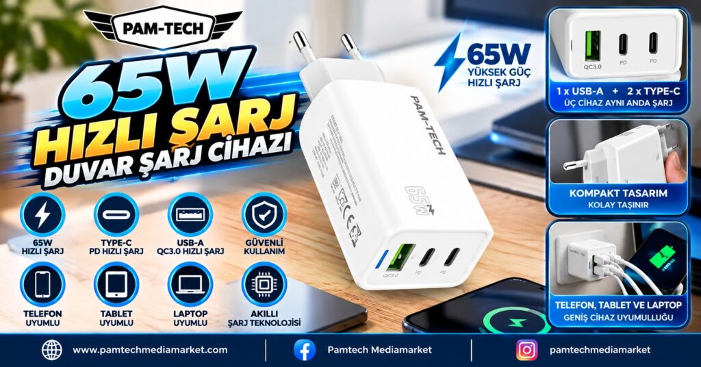 Powerbanklar-Şarj Aletleri-Kablolar