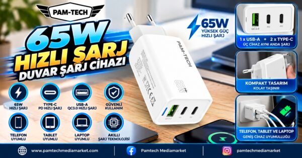 7d9f7109174f09e5-1.jpg 65WATT 1xusb-A 2xusb-C LED Işıklı Duvar Şarj Aleti Şarj Cihazı