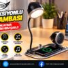 masa lambası 15W Kablosuz Wireless Şarj Standı