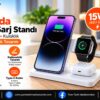 3in1 Wireless Şarj Standı