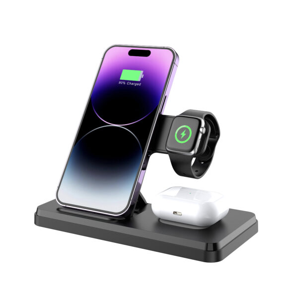 3in1 Wireless Şarj Standı