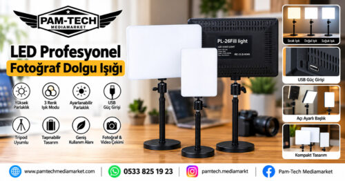 FOTOĞRAF & VİDEO DOLGU IŞIĞI