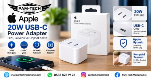 c85c3dc88f972140.jpg APPLE UYUMLU 20W USB-C HIZLI ŞARJ ADAPTÖRÜ