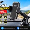 Vantuzlu Araç Telefon Tutucu