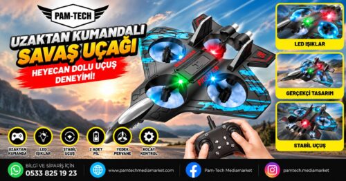 ÇİFT BATARYALI UÇAK DRONE