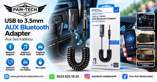 AUX BLUETOOTH ADAPTÖR