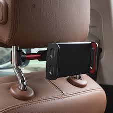 Koltuk Başlığı Arkası 360° Dönebilen Tablet ve Telefon Tutucu